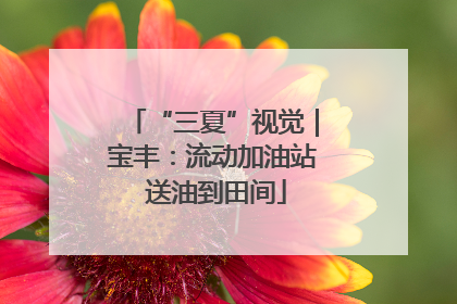 “三夏”视觉｜宝丰：流动加油站 送油到田间