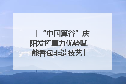 “中国算谷”庆阳发挥算力优势赋能香包非遗技艺