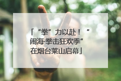“拳”力以赴！“闹海·拳击狂欢季”在烟台莱山启幕