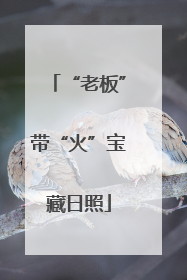 “老板”带“火”宝藏日照