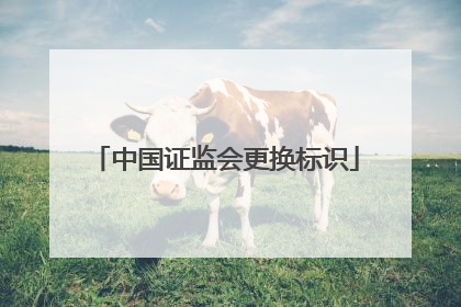 中国证监会更换标识