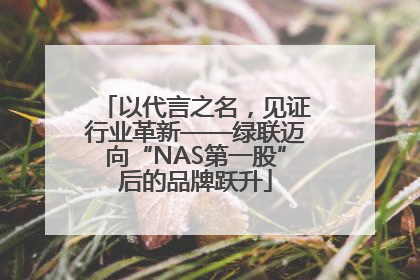 以代言之名，见证行业革新——绿联迈向“NAS第一股”后的品牌跃升