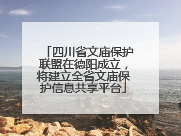 四川省文庙保护联盟在德阳成立，将建立全省文庙保护信息共享平台