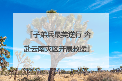 子弟兵最美逆行 奔赴云南灾区开展救援