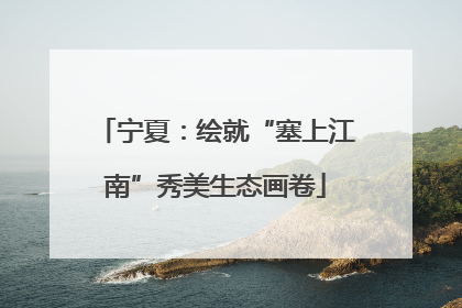 宁夏：绘就“塞上江南”秀美生态画卷