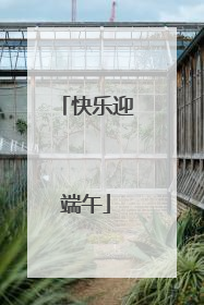 快乐迎端午
