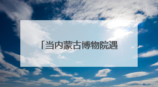 当内蒙古博物院遇上科技感buff……这些玩法，有你心动的吗↓↓↓