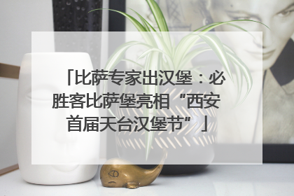 比萨专家出汉堡：必胜客比萨堡亮相“西安首届天台汉堡节”