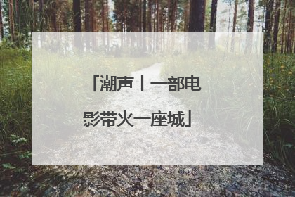 潮声丨一部电影带火一座城