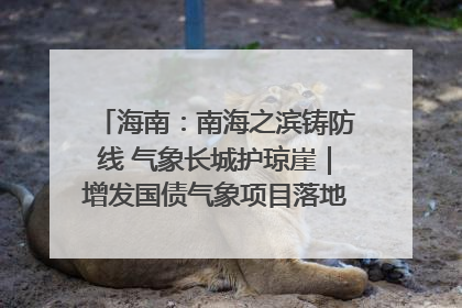 海南：南海之滨铸防线 气象长城护琼崖｜增发国债气象项目落地见效系列报道