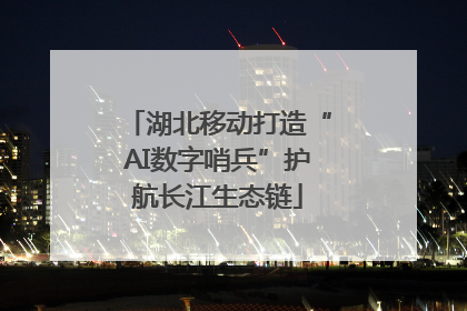 湖北移动打造“AI数字哨兵”护航长江生态链