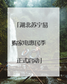 湖北苏宁易购家电惠民季正式启动