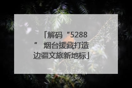 解码“5288” 烟台援藏打造边疆文旅新地标