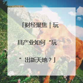 财经聚焦｜玩具产业如何“玩”出新天地？