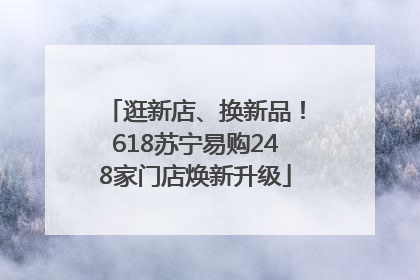 逛新店、换新品！618苏宁易购248家门店焕新升级