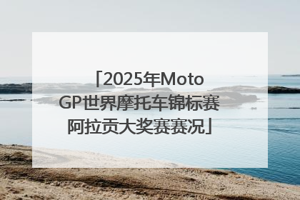 2025年MotoGP世界摩托车锦标赛阿拉贡大奖赛赛况