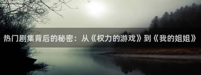 里番动漫在线免费：热门剧集背后的秘密：从《权力的游戏》到《我的姐姐》